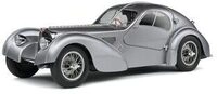 SOLIDO 421182240 1:18 Bugatti Atlantic silber