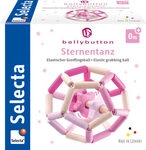 SELECTA 64021 Sternentanz rosa, Greiflingsball, 11,5 cm