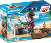 PLAYMOBIL&reg; 71254 Starter Pack Pirat mit Ruderboot