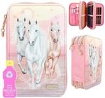 Depesche 12241 Miss Melody 3-Fach Federtasche SUNDOWN