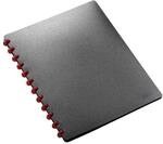 Herlitz Sichtbuch EasyFix, DIN A4, mit 20 H&uuml;llen, schwarz