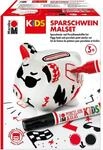Marabu Porcelain und Glaspainter, KiDS Sparschwein Malset