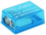 KUM&reg; 2-in-1 M2 Lefty Doppelspitzer mit kleinem Beh&auml;lter, 1 St&uuml;ck, 3-fach...