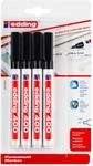 edding 400 Permanentmarker, 1mm, schwarz, 4 St&uuml;ck