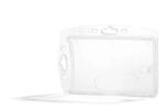 Durable 890519 Hartbox F&uuml;r 1 Betriebs-Sicherheitsausweis, transparent