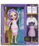 MGA Entertainment Rainbow High Fantastic Fashion Doll- Violet (purple)