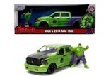 JADA TOYS 253225029 1:24 Marvel Hulk 2014 Ram 1500
