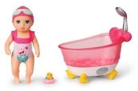 ZAPF 906101 BABY born Minis - Playset Bathtub - P&uuml;ppchen Amy mit Badewanne