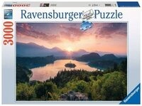RAVENSBURGER 17445 Erwachsenenpuzzle 3000 Teile Bleder See, Slowenien