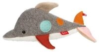 SIGIKID 43221 Kuscheltier Delfin Patchwork Sweety Yellow
