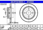 Bremsscheibe 24.0112-0223.1