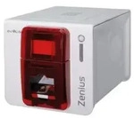 Evolis Zenius Expert, einseitig, 12 Punkte/mm (300dpi), USB, Ethernet, rot