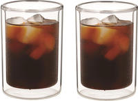 De'Longhi Doppelwandige Cold Brew Gl&auml;ser, 220 ml, 2erSet DLSC324