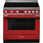 Smeg CPF9IPR Induktions Kochzentrum - Breite: 90 cm - Ausf&uuml;hrung: Rot