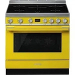 Smeg CPF9IPYW Induktions Kochzentrum - Breite: 90 cm - Ausf&uuml;hrung: Gelb