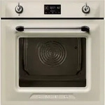 Smeg SOP6902S2PP Dampfbackofen mit pyrolytischer Reinigungsfunktion, 60 cm, Creme