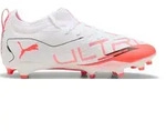 Puma Kinderfu&szlig;ballschuhe Ultra 5 Match FG/AG Jr. - wei&szlig; / 29