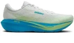 Brooks Herrenlaufschuhe Ghost AMP, White/Blue/Paradise Green - wei&szlig;/blau / 43