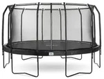 Salta Trampolin Premium Black Edition - 457cm - Rund Schwarz - ⌀ 457 cm / Schwarz /