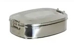 Edelstahl 'Proviantdose' klein 0,45 L