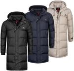 H&ouml;henhorn Bannalp Herren Wintermantel Daunen Jacke Puffermantel Lang...