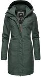 Langer Winterparka mit Kapuze "Jannisa" Pine Green23 XS