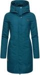 Langer Winterparka mit Kapuze "Jannisa" Dark Green XL