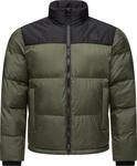Wasserdichte Winterjacke im Retro-Look "Stafen" Dark Olive S
