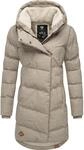 Wasserdichter Winter Steppmantel mit Kapuze "Pavla" Taupe24 XL