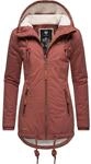 Wasserdichter Winterparka mit Kapuze "Zuzka Winter" Terracotta22 XS