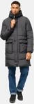 Steppmantel mit Kapuze "Beviis" Anthracite M