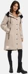 Wintermantel mit Kapuze "Anoukaa 16" Light Taupe S