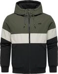 Gef&uuml;tterte Bomberjacke mit Kapuze "Jinig Warm YOUMODO" Dark Olive M