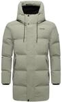 Gesteppter Kurzmantel mit Kapuze "Darianoo XX" Silver Grey S