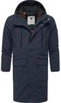 Wasserdichter Wintermantel mit Kapuze "Mr Them Long" Navy25 S