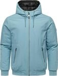 Wasserdichte Winterjacke mit verstellbarer Kapuze "Stuartt YOUMODO" Stone Blue S