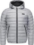 Gesteppte Winterjacke mit verstellbarer Kapuze "Vellos YOUMODO" Light Grey S