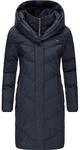 Langer Winter Steppmantel "Natalka II Intl." Navy L
