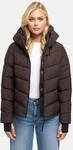 Kurze Winter Steppjacke "Yukanii XVI" Choco XXL