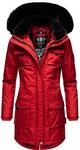 Wintermantel mit abnehmbarer Kapuze "Tiniis" Red XS