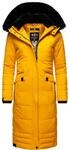 Wintermantel mit abnehmbarer Kapuze "Fahmiyaa" Yellow S