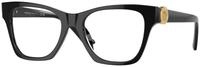 Versace Damen Versace VE3341U GB1 Optische Fassungen Acetat Schwarz Geometrisch