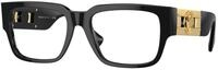 Versace Herren Versace VE3350 GB1 Optische Fassungen Acetat Schwarz Quadratisch