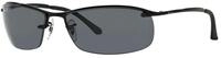 Ray - Ban Herren Ray - Ban RB3183 002/81 Sonnenbrillen Metall Schwarz Grau