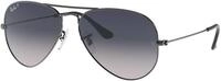 Ray - Ban Unisex Ray - Ban RB3025 AVIATOR 004/78 Sonnenbrillen Metall Grau Blau...