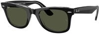 Ray - Ban Unisex Ray - Ban RB2140 WAYFARER 129431 Sonnenbrillen Acetat Schwarz Gr&uuml;n