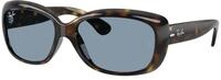 Ray - Ban Damen Ray - Ban RB4101 JACKIE OHH 710/56 Sonnenbrillen Nylon Schildkr&ouml;te