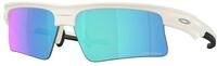 Oakley Unisex Oakley OO9534 BISPHAERA SPEED 953404 Sonnenbrillen O_Materie Wei&szlig; Blau