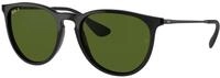Ray - Ban Damen Ray - Ban RB4171 ERIKA 601/2P Sonnenbrillen Injiziert Schwarz G15