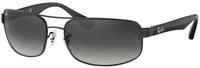 Ray - Ban Herren Ray - Ban RB3445 RB3445 006/11 Sonnenbrillen Metall Schwarz Grau